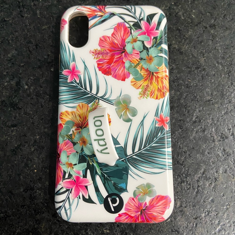 Tropical Hibiscus Loopy case for IPhone Xr
